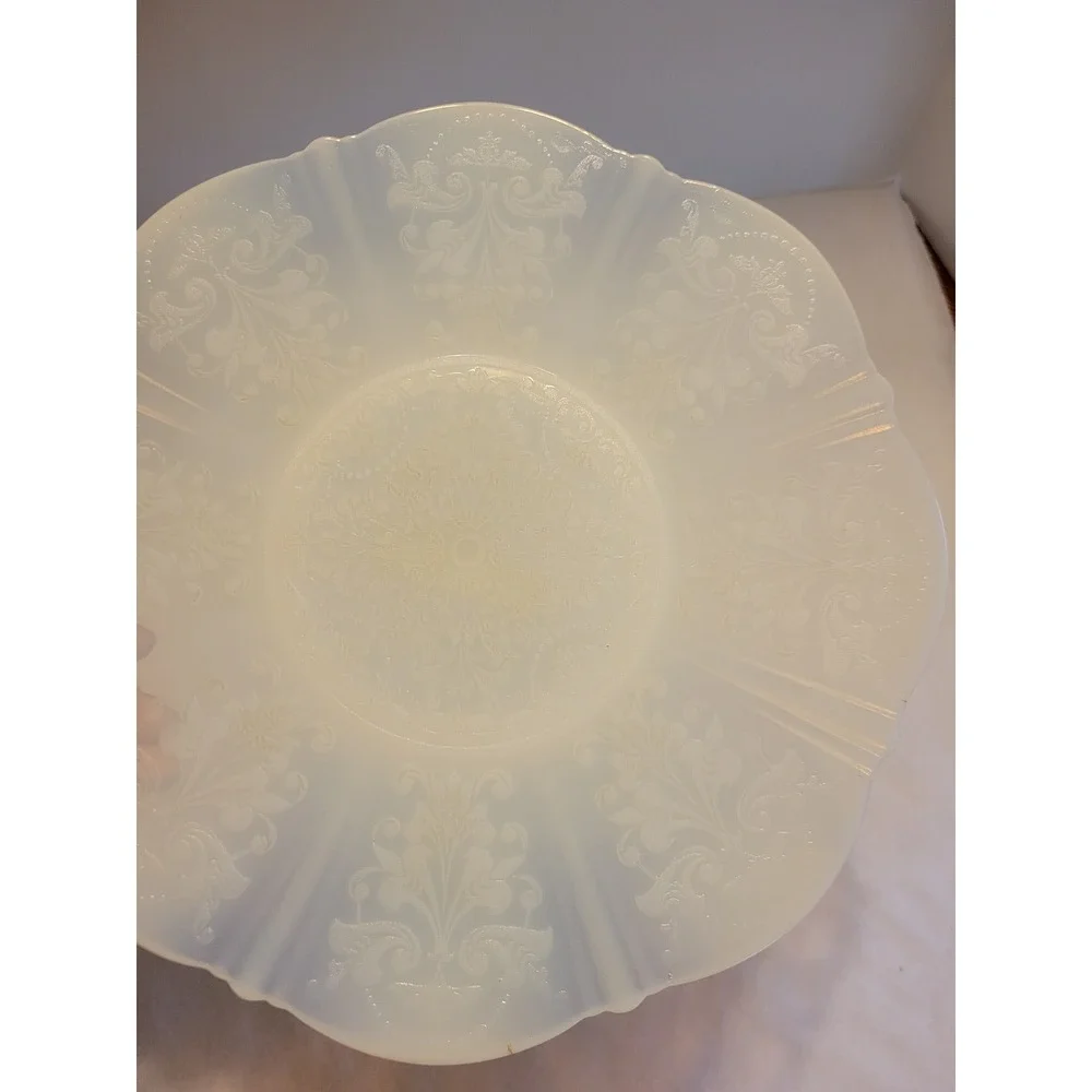 Vtg Victorian Petalware Plate 11